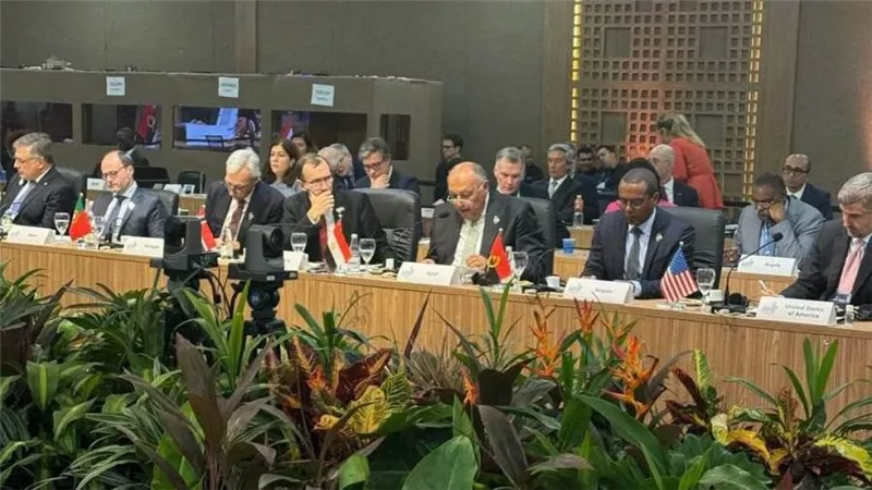 وزير الخارجية يشارك في جلسة بعنوان دور مجموعة العشرين في التعامل مع التوترات الدولية الجارية