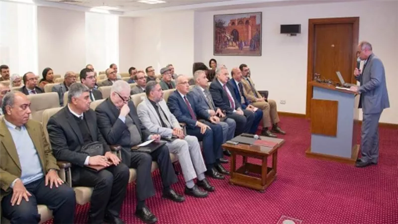 وزير الري يشهد ورشة عمل التغيرات المناخية والهيدرولوجية واستعداد البنية التحتية للمجاري المائية والشواطئ (صور)