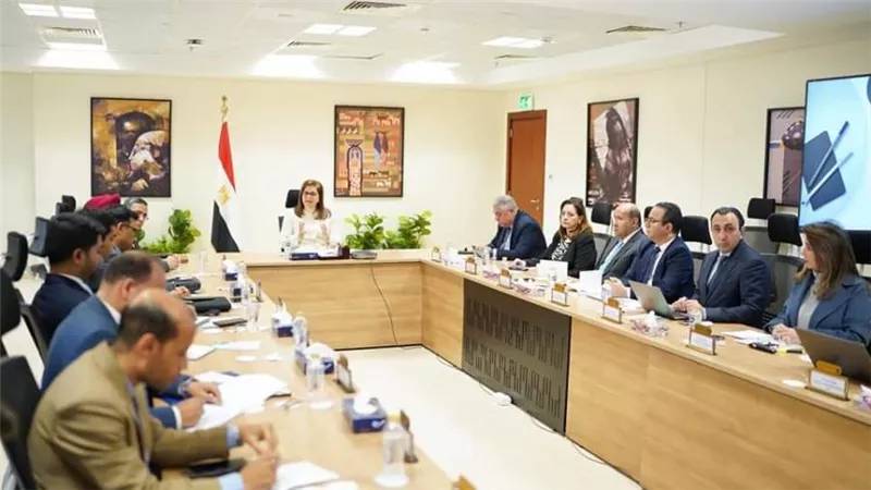 وزيرة التخطيط تبحث سبل التعاون مع وفد هندي رفيع المستوى