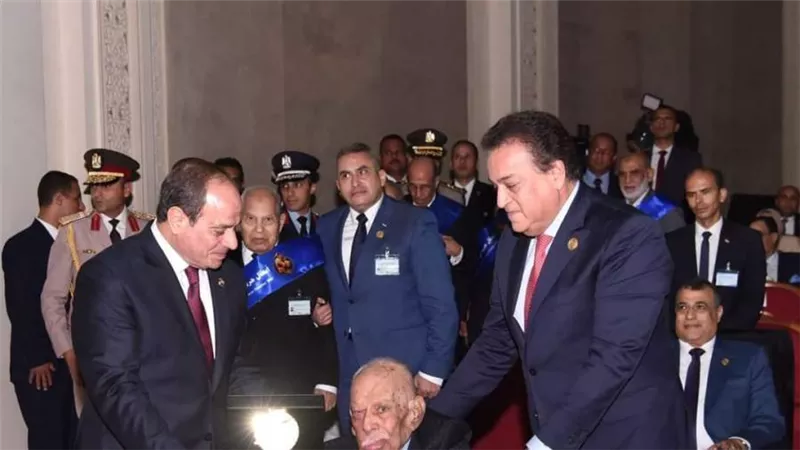 محمد فودة ينعى رحيل والد الدكتور خالد عبد الغفار ويدعو له بالرحمة والمغفرة