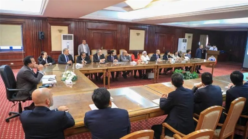 وزير الصحة يستقبل ممثلي الشركة الصينية للهندسة المعمارية بمصر وشركة INCOME للخدمات الهندسية (صور)