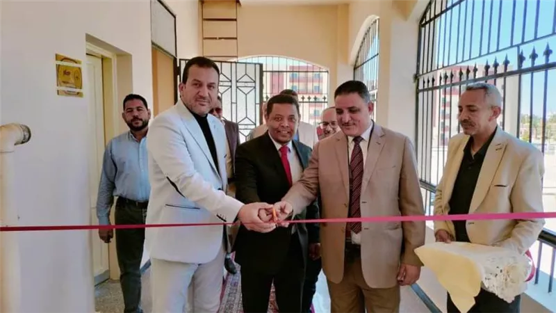 افتتاح مقر مأمورية الشهر العقاري بمنطقة خدمات الإسكان الاجتماعي بمدينة طيبة الجديدة