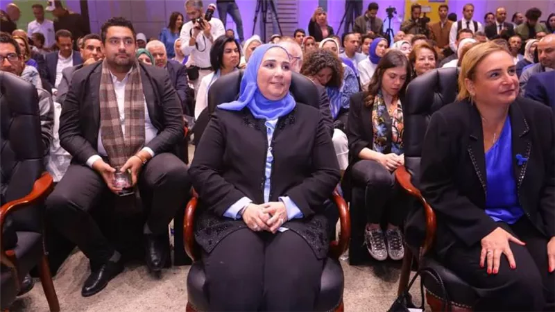  وزيرة التضامن تشهد احتفالية الجمعية المصرية للأوتيزم باليوم العالمي للتوحد تحت شعار 
