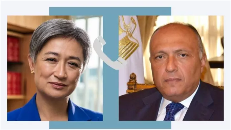  سامح شكري يتلقى اتصالا من وزيرة خارجية أستراليا