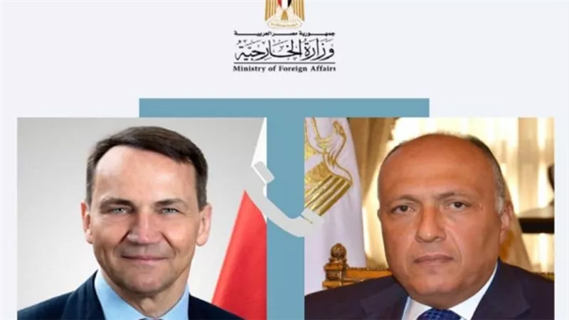 وزير الخارجية يتلقى اتصالا هاتفيا من وزير خارجية بولندا
