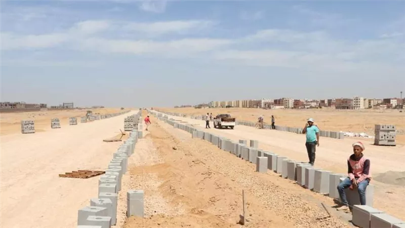 رئيس جهاز السادات يتفقد أعمال رفع كفاءة الطرق ومحطات معالجة الصرف الصحى والروافع