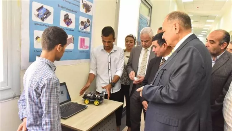 انطلاق فعاليات أسبوع شباب جامعات ومدارس إقليم وسط الصعيد بجامعة أسيوط الجديدة التكنولوجية