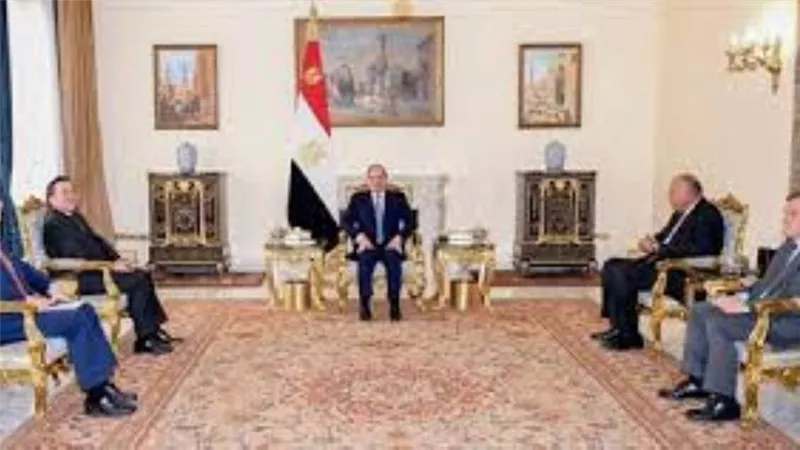 السيسي ورئيس وزراء إسبانيا يؤكدان خطورة التصعيد العسكري في مدينة رفح الفلسطينية