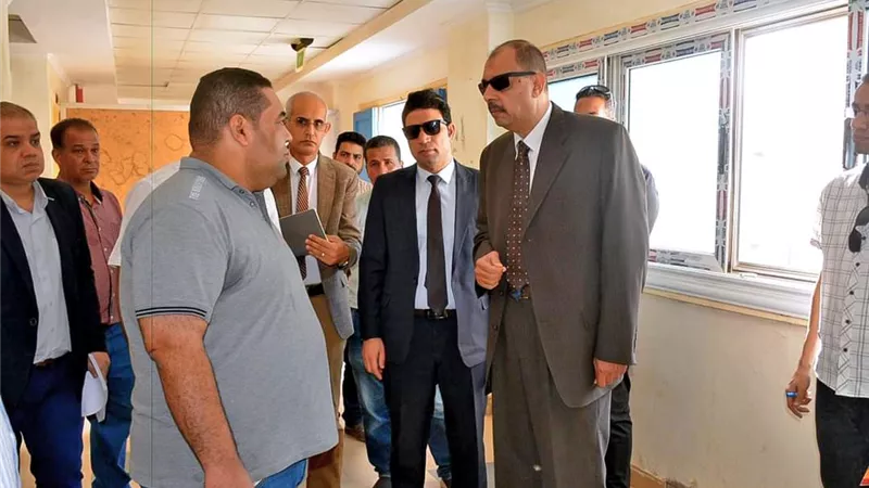 محافظ سوهاج يقيل مدير مستشفى المراغة المركزي