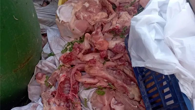 ضبط 1.5 طن لحوم ودواجن وأسماك فاسدة بالمنوفية