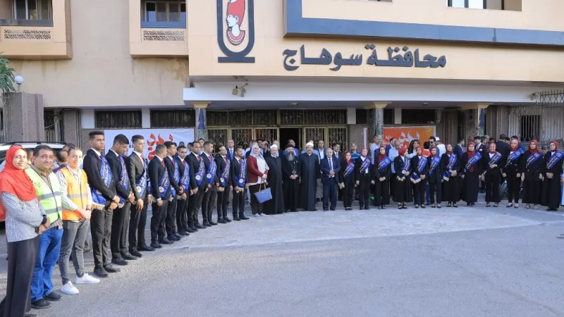 محافظ سوهاج يشهد حفل إطلاق فعاليات المبادرة الرئاسية 