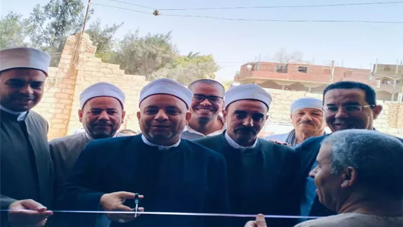 وكيل الأوقاف بسوهاج يفتتح مسجد الرواروة بأخميم