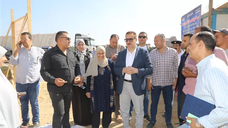 محافظ المنوفية يتفقد مستشفى شبين الكوم التعليمي والمدرسة المصرية اليابانية الجديدة