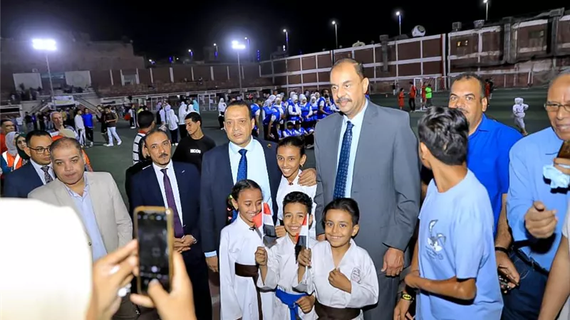 محافظ سوهاج يشهد فعاليات المهرجان الرياضي بمركز شباب سوهاج