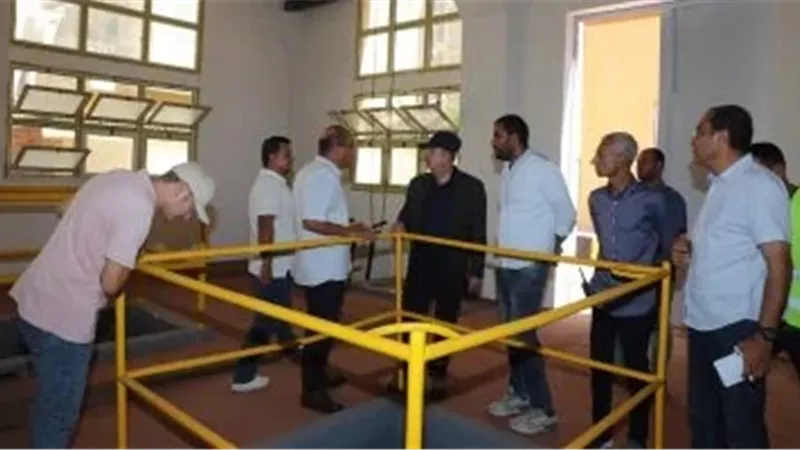 رئيس شركة الصرف الصحى بالإسكندرية يتابع المشروعات استعدادًا لموسم الأمطار
