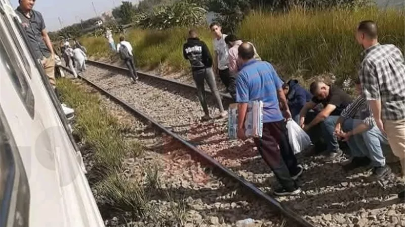 مصرع طالبتين أسفل عجلات القطار بمركز طما في سوهاج