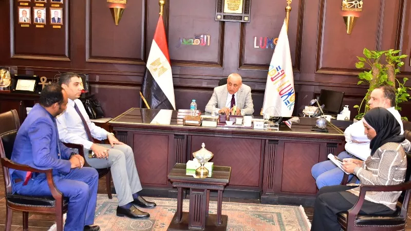 محافظ الأقصر يناقش أوجه التعاون مع صندوق مكافحة وعلاج الإدمان