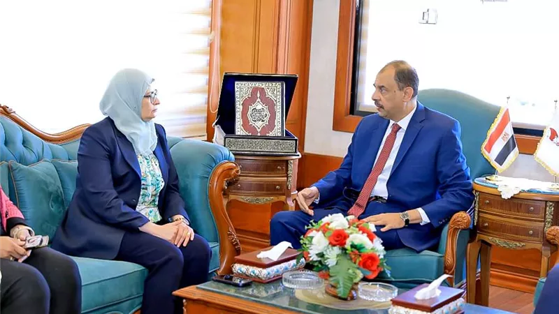 لبحث سبل التعاون.. محافظ سوهاج يستقبل رئيس الهيئة العامة للتنمية الصناعية