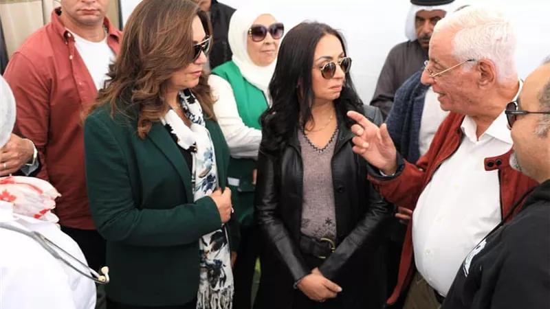 وزيرة التنمية المحلية تشهد إطلاق القافلة الطبية الشاملة بمركز شباب شهداء الروضة