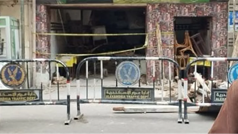 أسماء ضحايا ومصابي حادث انهيار سقف قهوة 