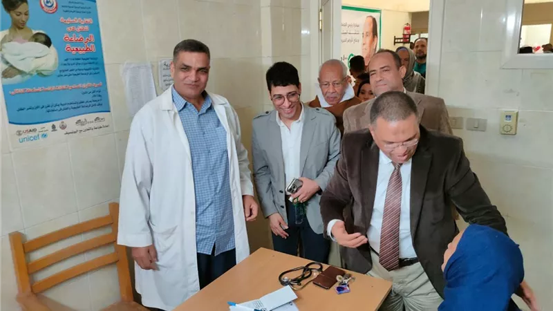 جامعة سوهاج تطلق قافلة طبية لقرية نجع الضبع بمركز جهينة