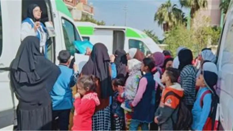 صحة الإسكندرية تنظم قوافل طبية مجانية بقرى العامرية