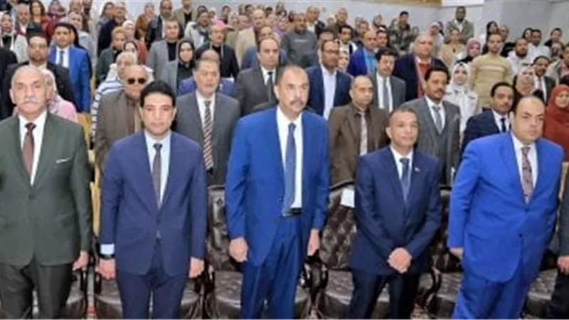 محافظ سوهاج يشهد الحفل السنوي الأول لمديرية الطب البيطري