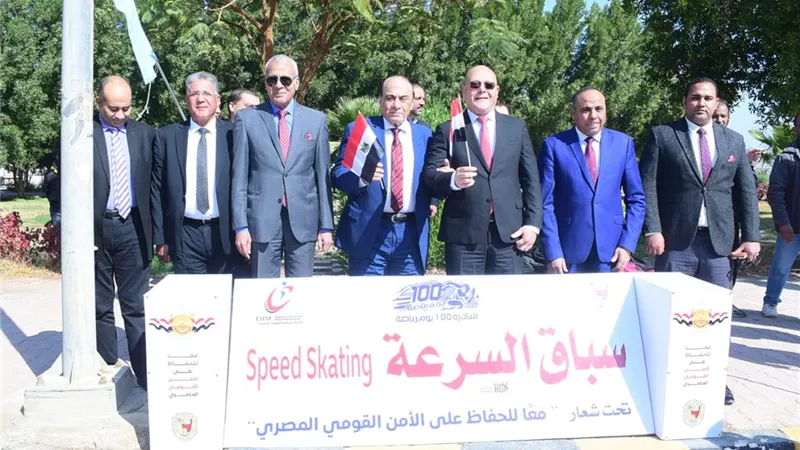 بمشاركة 1000 طالب وطالبة.. رئيس جامعة سوهاج يطلق شارة بدء ماراثون رياضي