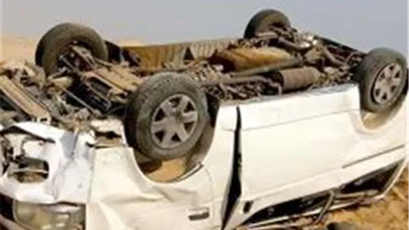 مصرع وإصابة 5 أشخاص من أسرة واحدة في حادث انقلاب سيارة بسوهاج