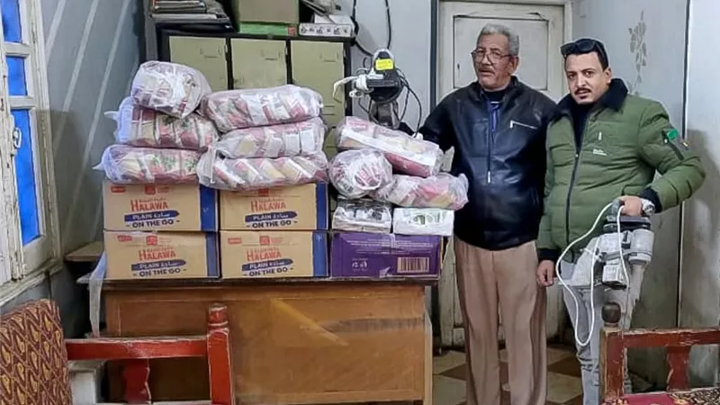 ضبط 7.5 طن دقيق بلدي فى حملة تموينية مكثفة في المنشاة بسوهاج