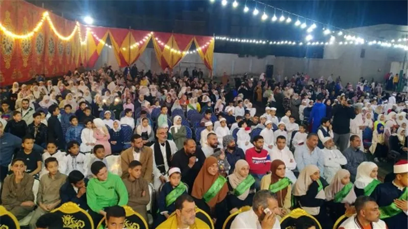 أزهر الإسكندرية يكرم 1000 من حفظة القرآن الكريم بمركز شباب أبيس