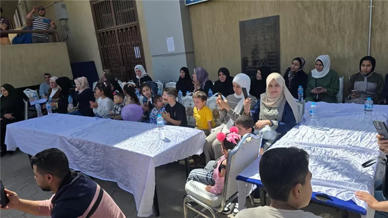 جامعة بنها تنظم حفلا ترفيهيا للأطفال الفلسطينين المرافقين لمصابى غزة
