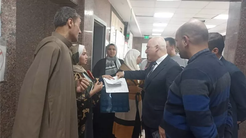 وكيل صحة القليوبية يتابع سير العمل بالمنشآت الصحية بطوخ فى آخر أيام العيد