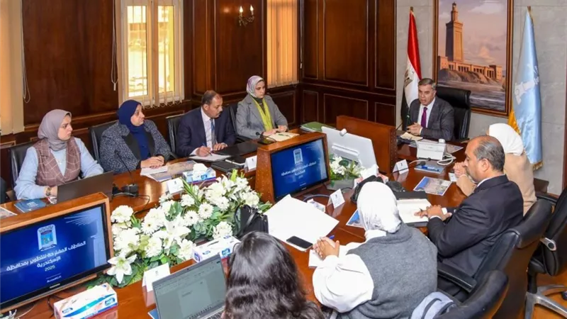محافظ الإسكندرية: تنفيذ المرحلة الثانية من مشروعات الوكالة الألمانية بكرموز واللبان