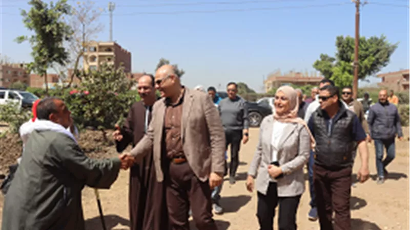 محافظ القليوبية يدشن الحملة القومية الأولى لتحصين الماشية ضد مرض الحمى القلاعية