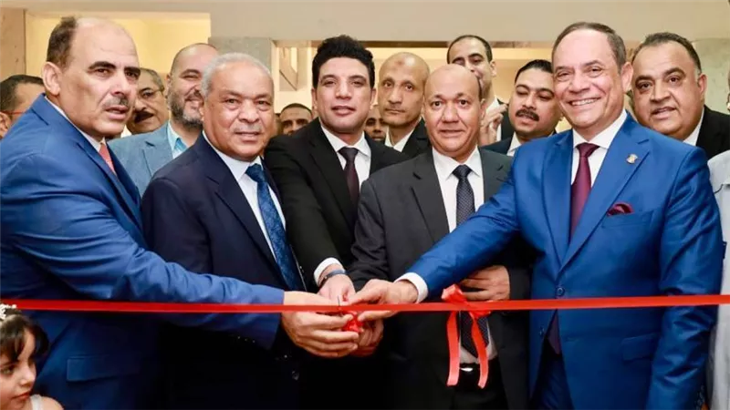 رئيس هيئة النيابة الإدارية يشهد افتتاح المقر الجديد للهيئة بمدينة ساقلتة