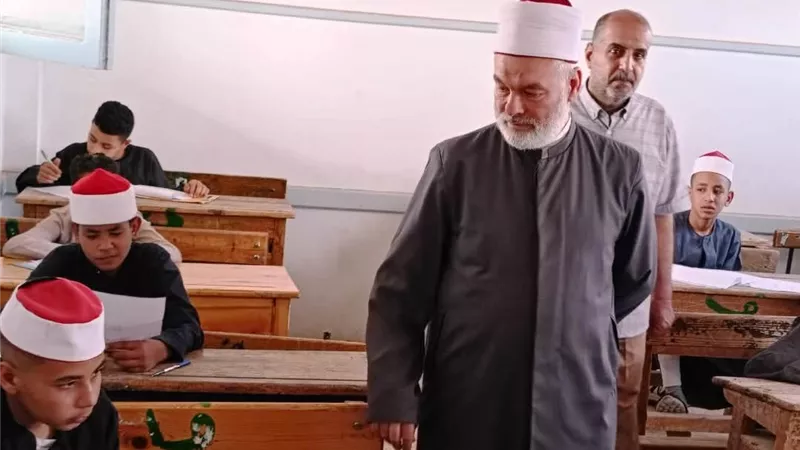 انطلاق امتحانات الشهادتين الابتدائية والإعدادية بمعاهد سوهاج الأزهرية