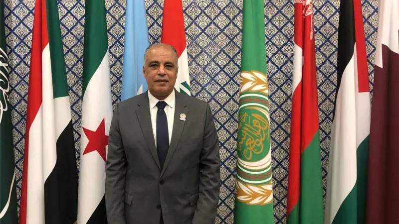 عزوز  يشارك في فعاليات النسخة الثالثة للمؤتمر الدولي للمناخ والبيئة بجامعة الدول العربية