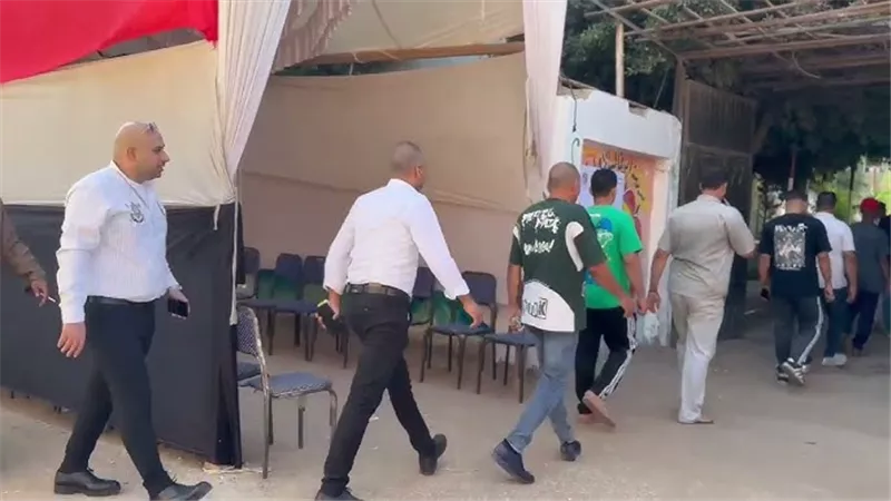 بالفيديوهات : شمال الجيزه  شكل تاني في الانتخابات 
