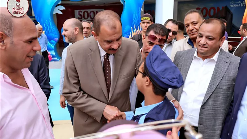 محافظ سوهاج يشارك 250 من طلاب المدارس من ذوي الإعاقة فعاليات 