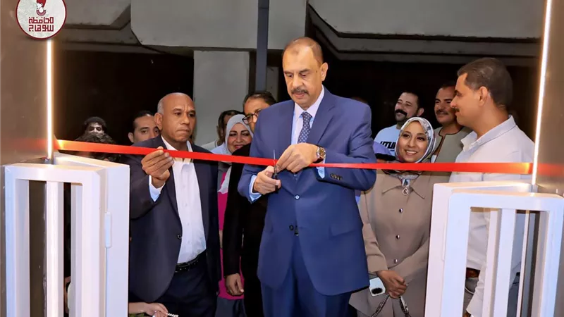 بطول 140 مترا.. محافظ سوهاج يفتتح المرسى السياحي الجديد بالكورنيش الغربي