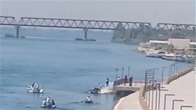 مصرع عامل ألقى بنفسه من أعلى كوبري دندرة في قنا