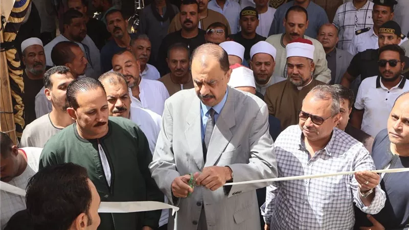 احتفالًا بنصر أكتوبر.. محافظ سوهاج يفتتح مسجد سيدي أبو الهوى بطهطا