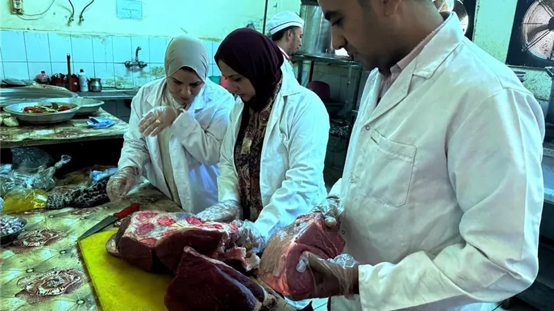 حملات مكثفة للطب البيطري لضمان سلامة اللحوم وصحة المواطنين بسوهاج 