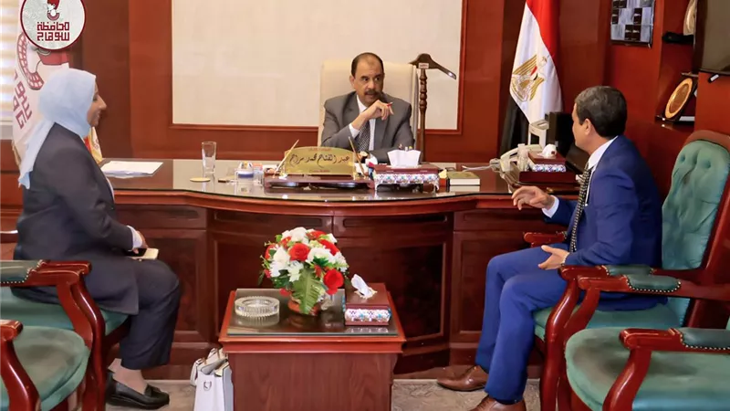محافظ سوهاج يوافق على إقامة مبنى للإدارة التموينية ومركز خدمة المواطنين المطور بطما