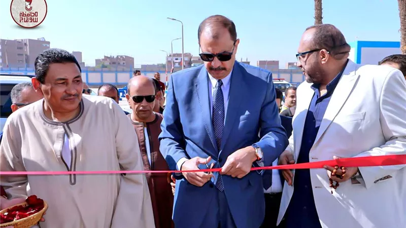 بتكلفة 150 مليون جنيه.. محافظ سوهاج يفتتح إعادة تأهيل محطة مياه طهطا