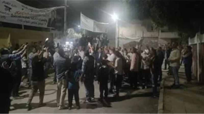 فيديو وصور | مسيرة ليلية بدائرة الهرم لحشد الأهالى للمشاركة في انتخابات النواب