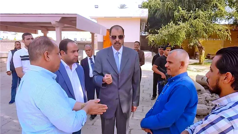 محافظ سوهاج يوجه بسرعة تطوير ورفع مستوى الخدمات بمنطقة ميريت آمون