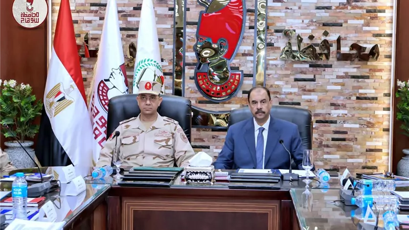محافظ سوهاج يشهد بدء فعاليات التدريب العملي المشترك 