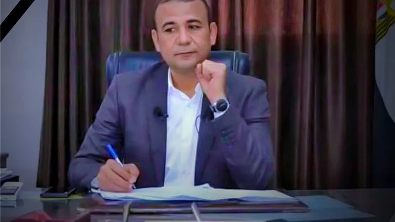 محافظ سوهاج ينعي نائب رئيس مركز ومدينة دار السلام